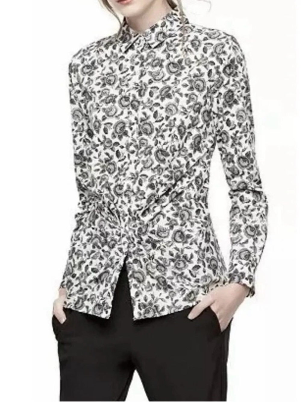 Thakoon for Design Nation Floral Blouse